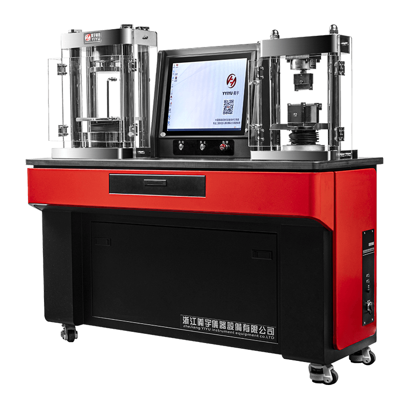 YYW-DSシリーズ 4列マイコン制御セメント圧縮・耐屈曲一体機